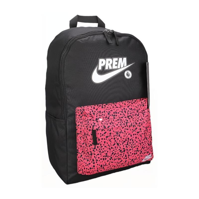 Nike Polyester Backpack Regular Unisex Black Pink Multicolor Casual BA6430-010