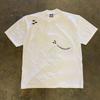 Make Money for Charity 260G Heavy Weight Pure Cotton! Six-Bird Letter Couple Women's Loose Short-Sleeved T-shirt Men