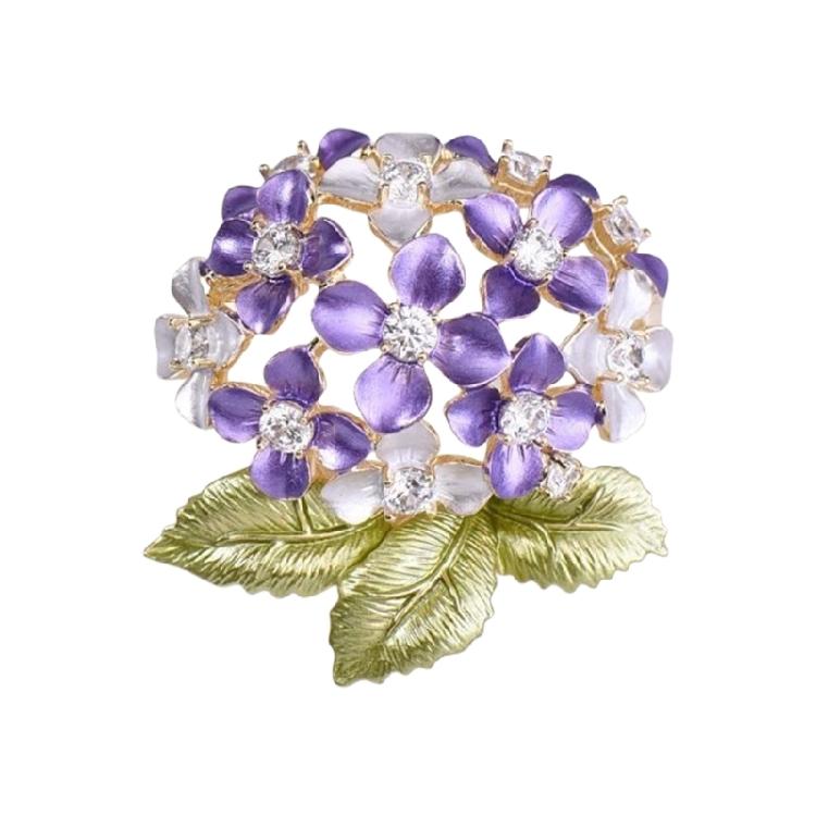 

Fashion Sparkling Flower Jewelry Offering Beauty and Comfort Delicate Clothing Jewelry Elegant Pin for Various Occasion 1