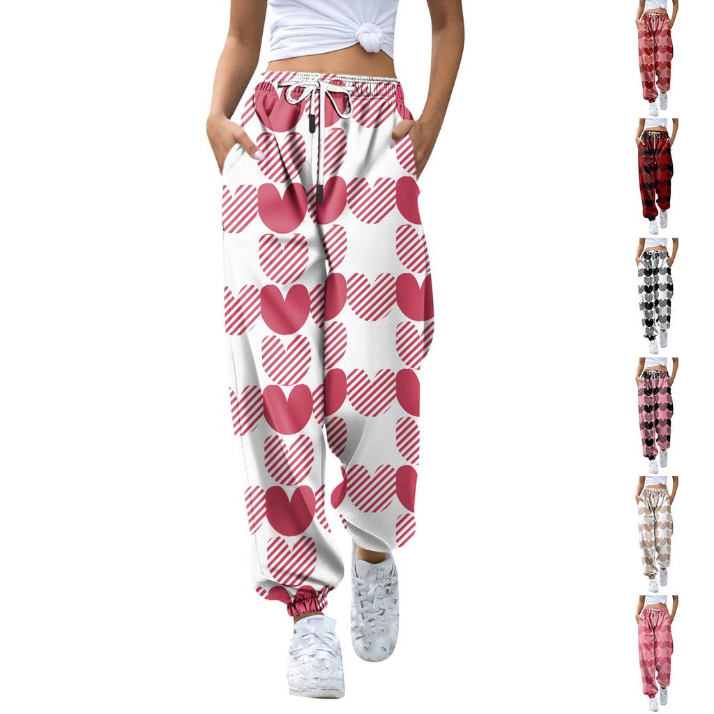 Women's And Winter Casual Home Flare Pants Yoga Casual Color Sports Pants
