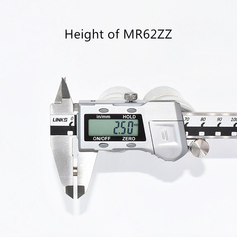 Μινιατούρα Ρουλεμάν MR52ZZ 10 Τεμάχια 2*5*2,5(mm)