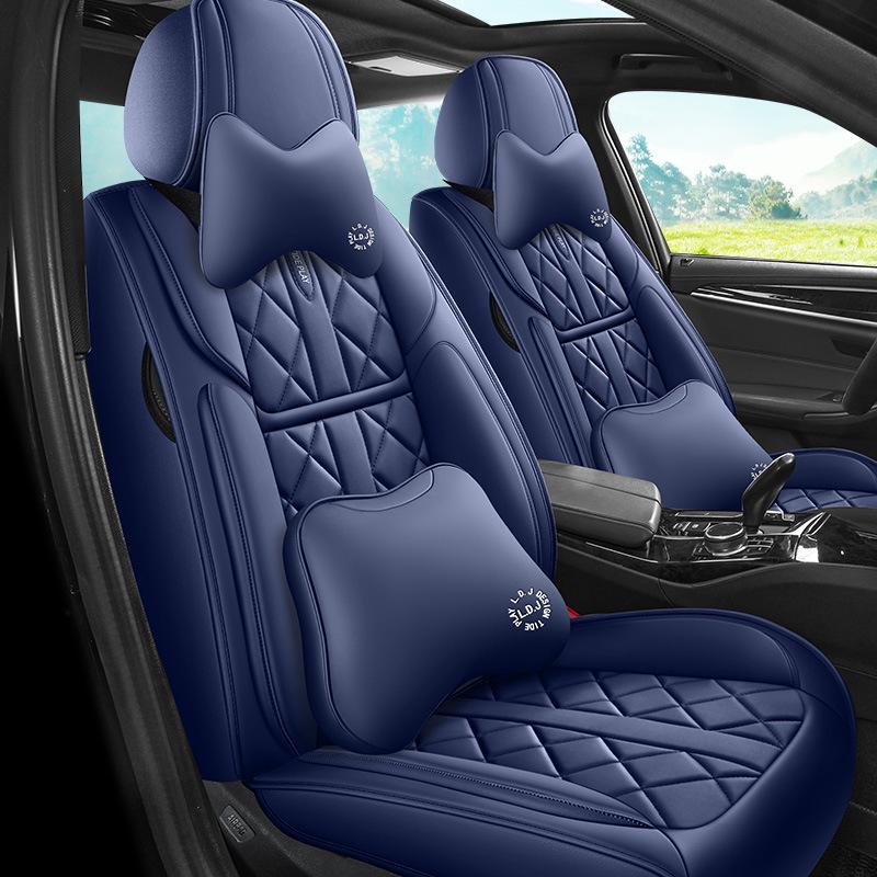 Faux Leather Car Seat Covers for Bluebird Sylphy Classic, Qashqai, Tiida Sun