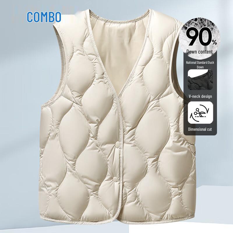 

Women s Lightweight V-Neck Down Vest XL