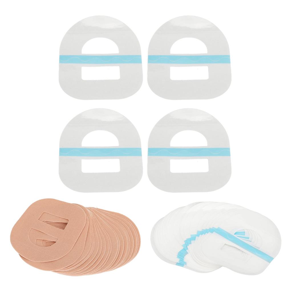 20PCS Pre Cut Sweatproof Tape Waterproof Pre Cut Adhesive Patches for Sensor Detector Probes