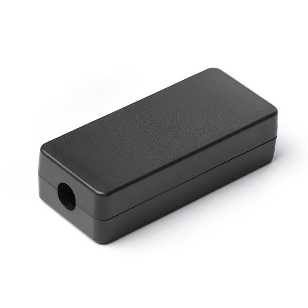 1/2 Stück Kunststoff Wasserdicht Schwarz DIY Gehäuse Instrumentenkoffer Kunststoff Elektronik Projektbox Elektrobedarf