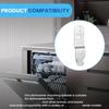 2Pieces Dishwasher Installation Clamp Replacement Set Universal Fit Mounting Brackets Suitable for Multiple Brands