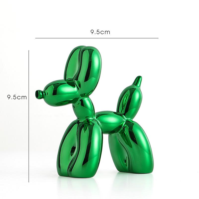 Colorful Modern Balloon Dog Ornaments: Living Room, Wine Cabinet & Office Decor