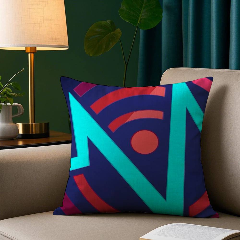 Cartoon H-Hazbin H-Hotels Kissenbezug Plüschstoff Weicher Kissenbezug Beidseitiger Druck Sofakissenbezug Überwurf