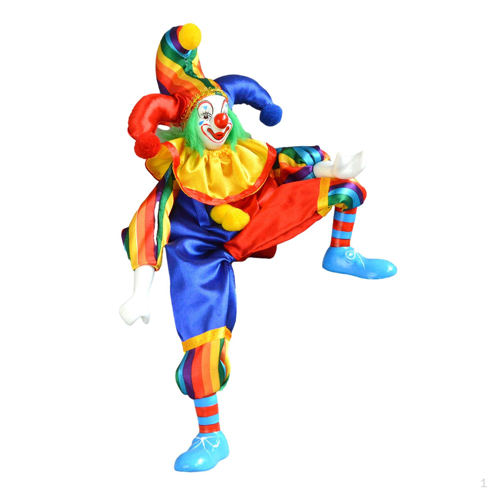 

Porcelain Unique Doll Harlequin Birthday Presents Souvenirs Figures Toy Ornament for Shelf