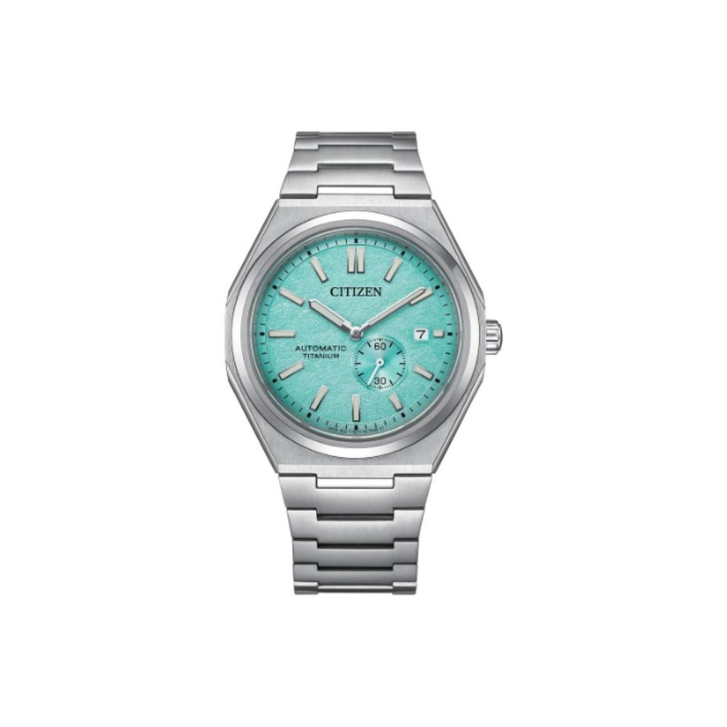 Citizen Mechanical Wrist Watch Collection 100m Water Resistant Automatic Mechanical Movement Titanium Strap NJ0180-80M