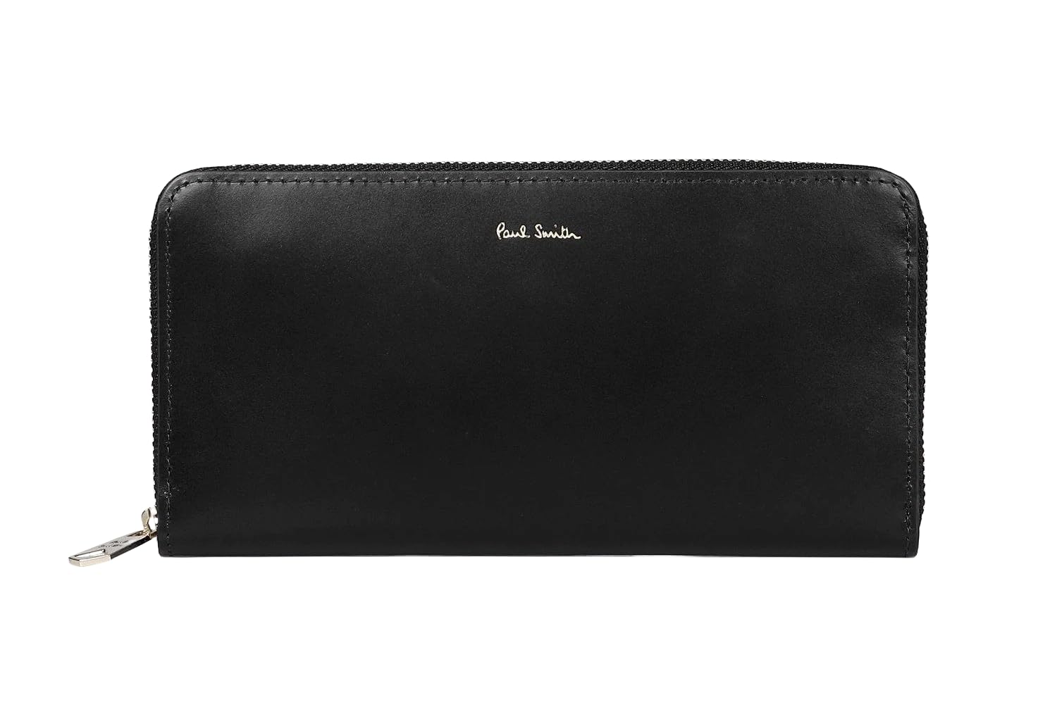 

Paul Smith Кожаный Luxe Shine Мужской Кошелек из Коровьей Кожи на Молнии, Черный