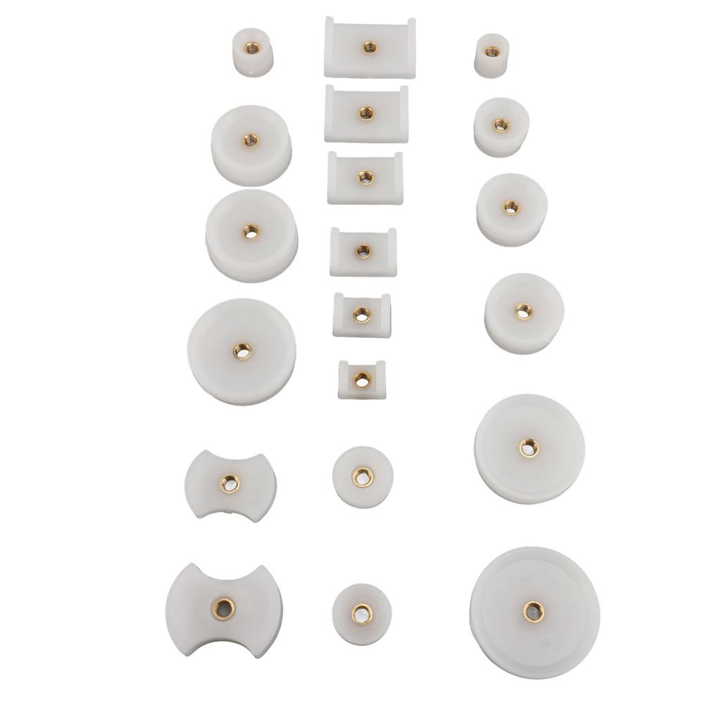 20pcs Watch Case Press Die Kit Watch Case Back Nylon Fitting Dies Set Professional Watch Repair Tool for Watchmakers