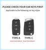 Volkswagen Key Cover for Sagitar, Bora, Magotan, Golf, T-Roc, Tiguan L, Passat, and Lavida Models