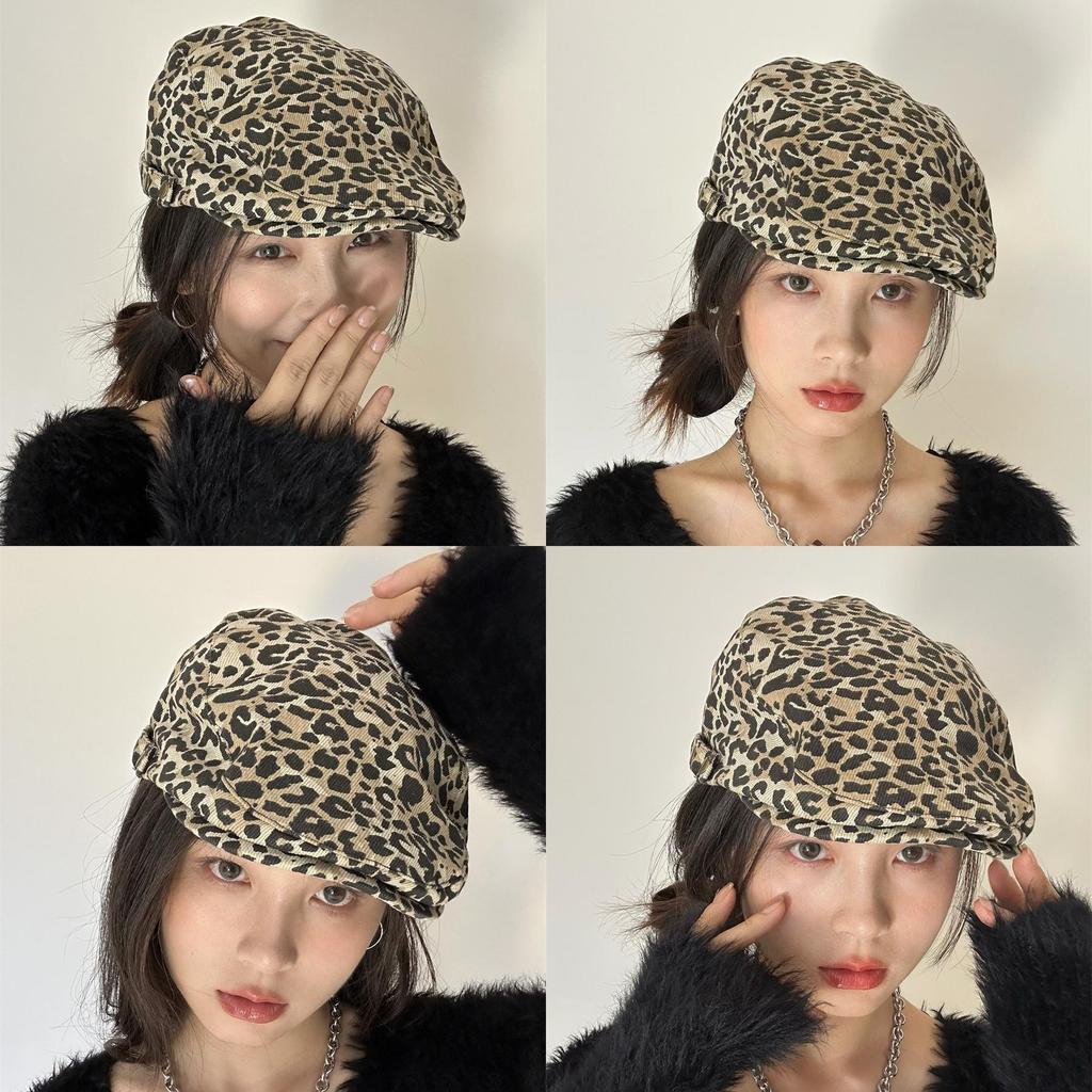 Classic Timeless Leopard Print Cap Stylish Streetwear Hat For Trendy Fashion Lovers