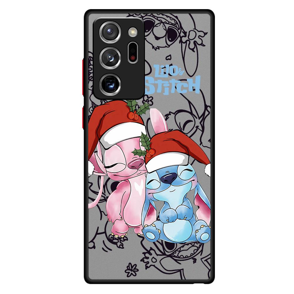 

Stitch Christmas Phone Case for Samsung Note 20 Ultra 10Plus 10Lite 9 8 A05s A06 A30s A50 A70s A31 A51 A71 4G A21s A52s 5G for Galaxy Note 8