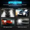 2x H7 LED-Autoscheinwerferlampen, superhell, für Hyundai Solaris, Accent, Elantra, Sonata, I40, I10, i20, I30, i35, IX25, IX35, Tucson