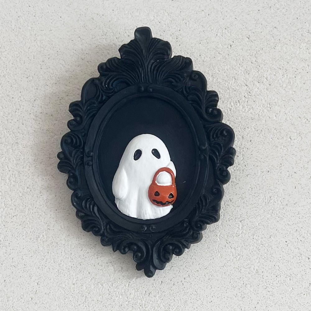 Resin Halloween Gothic Statue Halloween Themed Halloween Wall Decoration  Gothic Decor