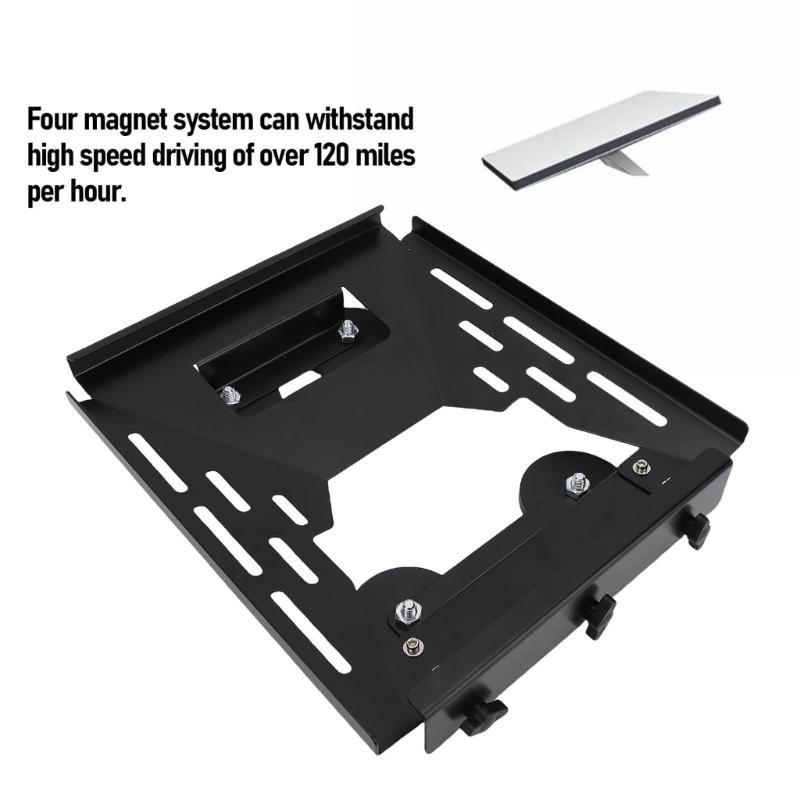 Rostfreier Magnetischer Montagehalter für Autos Boote 360° Verstellbar Antirutsch Allwetter Design Schnellverschluss Metallbasis
