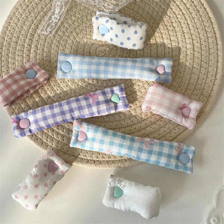 1PC Efficient Cloth Cable Straps Earphone Organizers For Chargers Headphones Data Wires Floral Cord Management System