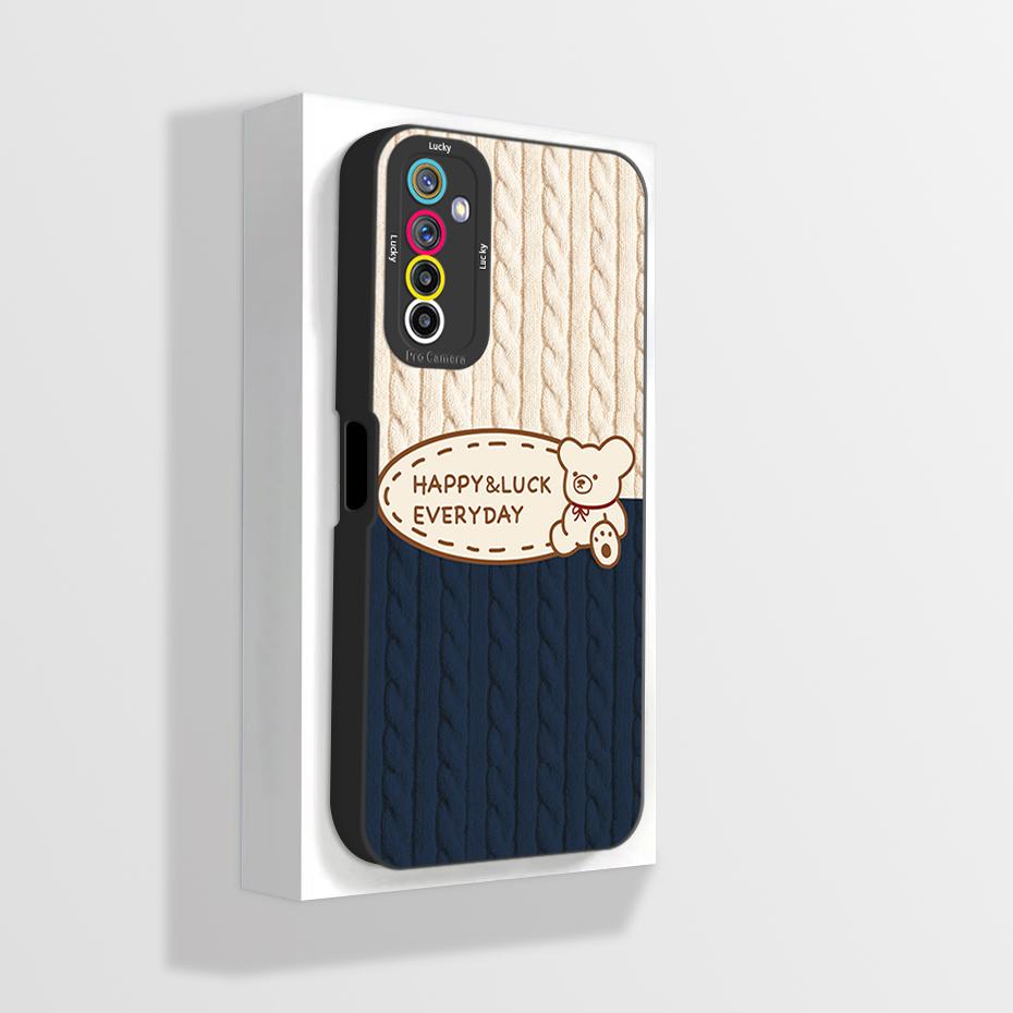 For Realme 6 Pro RMX2063 Case Realme 6 RMX2001 Phone Case Aesthetic Cartoon Astronaut ShockProof Soft Silicone Back Cover Fundas