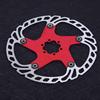 20300CMm Floating Disc Six     Mountain Bike Brake Disc Cycling Accessory(blacksilver )