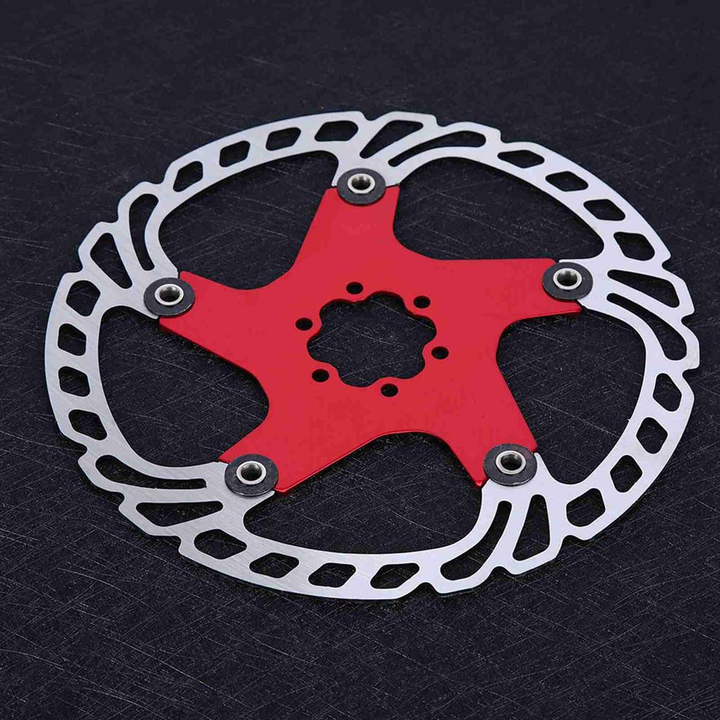 20300CMm Floating Disc Six     Mountain Bike Brake Disc Cycling Accessory(blacksilver )