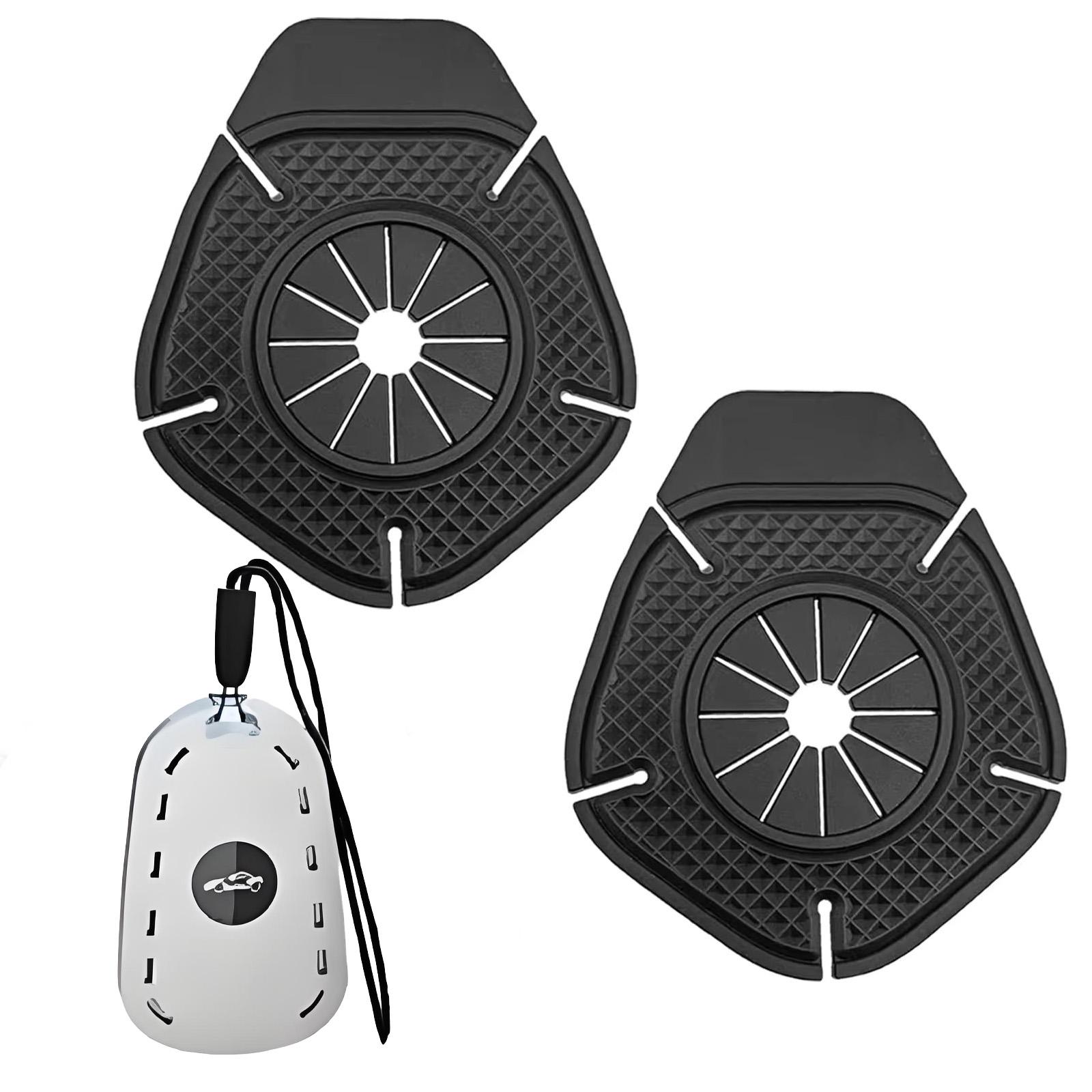 

Car Wiper Blade Repair Auto Windshield Wiper Refurbish Tool & Car Windshield Wiper Hole Protective Silicone Cover Pad Universal