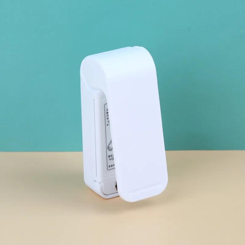 

Mini Kitchen Storage Bag Clips Mini Portable Sealing Machine Plastic Bag Sealer Sealing Machine Food Packaging Keeping Fresh белый