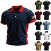 Men's Summer Print Short Sleeve Lapel Shirt Men's Casual Fashion Shirt