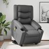 VidaXL Reclining Massage Armchair, Relaxation Chair with Adjustable Backrest and Footrest, Living Room Seat 3206558
