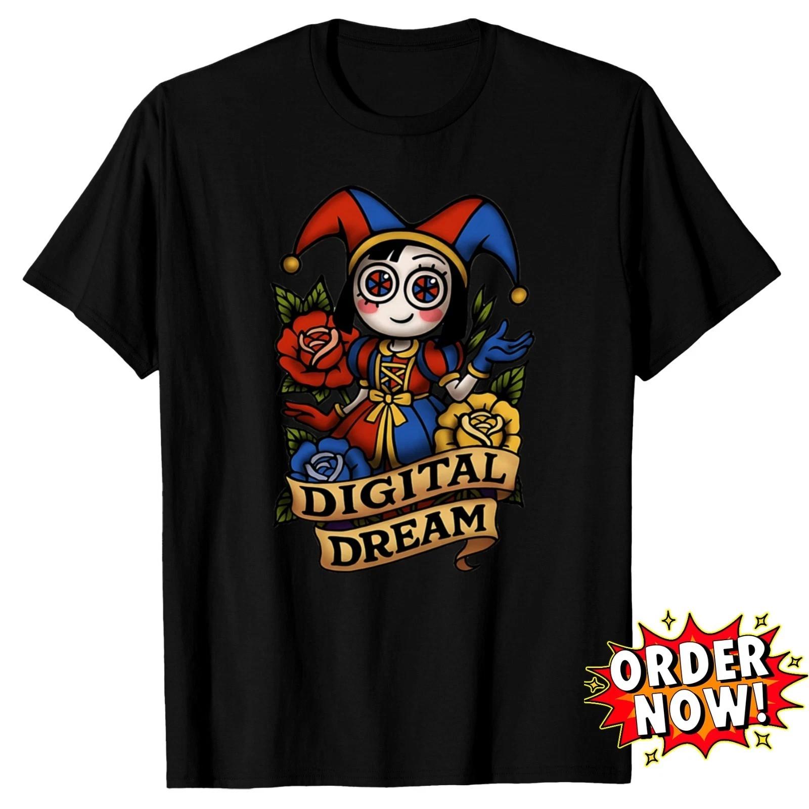 Pomni Digital Dream Shirt from Amazing Digital Circus, Casual Wear S