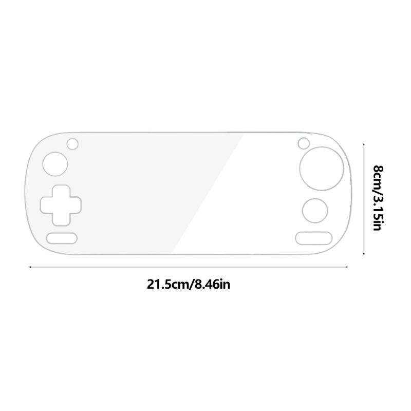 Flexible Film View Not Fingerprint Easy Installation Very Thin Gaming Screen Guard for Ayaneo KONKR Pocket Fit