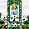 Football Theme Birthday Photo Frame Background Cloth Soccer Sport Birthday Party Decoration Kids Party Supplies Photo Props