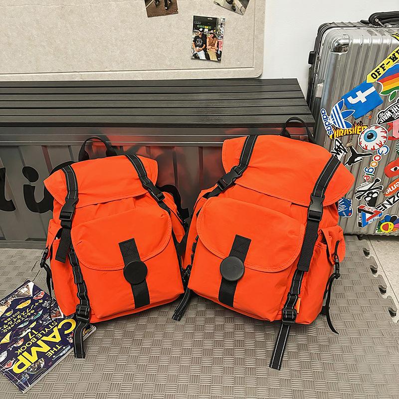 Schoolbag Mountaineering Travel Backpack Men's and Women's Outdoor Leisure Trend College Student School Bag Junior High School Student High School