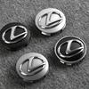 hbsh4 4Pcs 62MM Car Emblem Wheel Center Cover Hub Accessories For Lexus F SPORT ES RX NX LS UX LM LX GX LC RZ IS CT GS RC HS SC TX LB