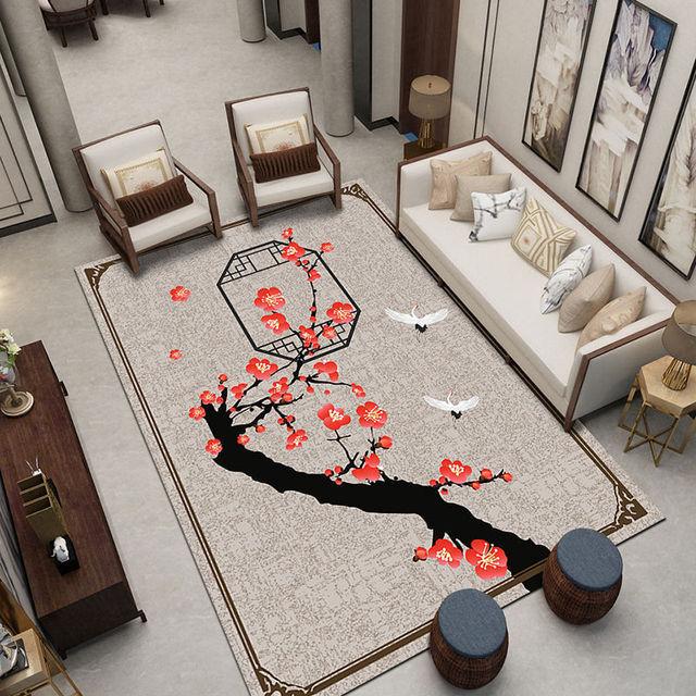 Koberec v čínském stylu Vintage koberec do předsíně Obývací pokoj Ložnice Kuchyň Národní pokoj Domácí dekor Koberec Rohožka