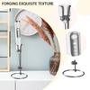 Portable Electric Whisk Mixer Rechargeable Stainless Steel Mini Coffee Maker for Household Kitchen Use