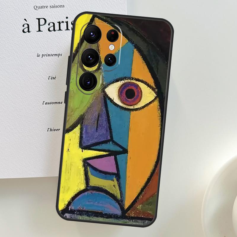 

Picasso Abstract Art Painting Case For Samsung Galaxy S26 Ultra S24 S23 S22 S21 S25 Ultra S10 S20 Plus S25 FE Phone Cover Galaxy S20 Plus