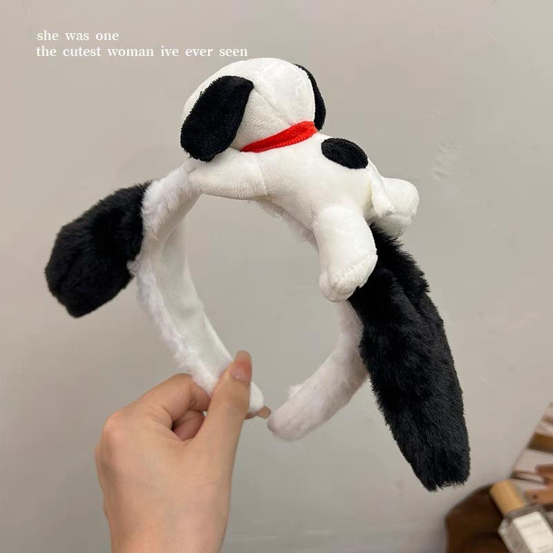 2024 Universal Studios Snoopy Big Dog Ears Headband – Outdoor Play & Photo Prop Hair Accessory чёрный