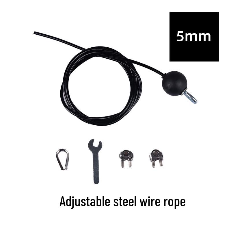 WEZHO Home Gym Steel Cable Pulley System