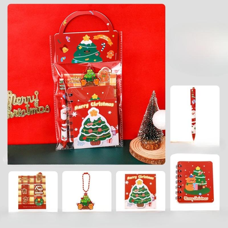 

Рождественский канцелярский набор, Сувенир для начальной школы, Маленькие призы для награждения класса, Рождественские канцелярские товары, Маленькие подарки Christmas tree set