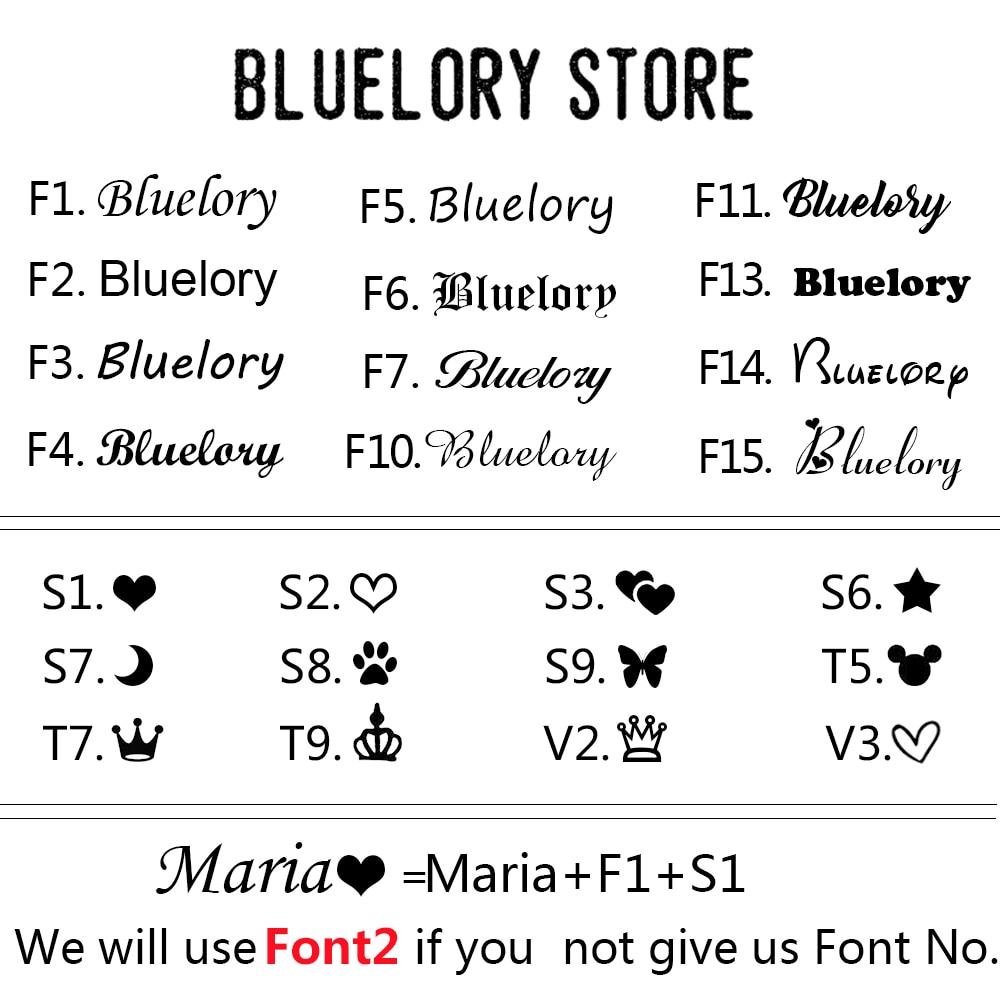 Bluelory Punk Stainless Steel Square Custom Name Rings Women Personalized Engraved For Men Id Logo PhotoPunk Jewelry