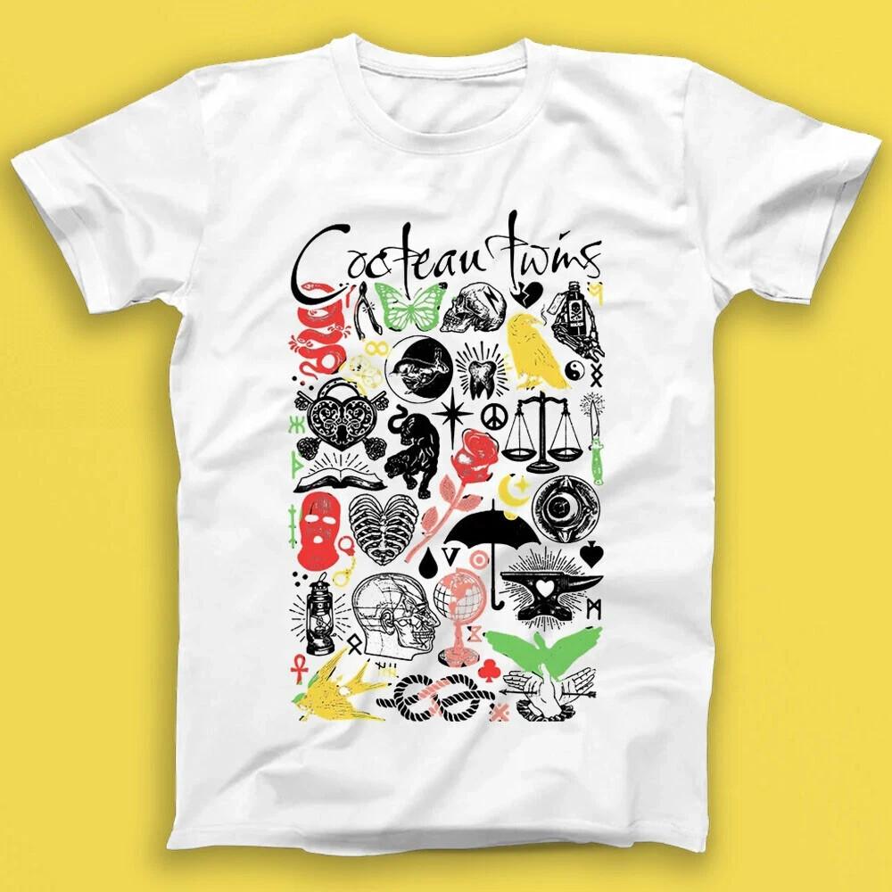 

Cocteau Twins Punk Rock Music Gift Graphic Print Unisex Tshirt HH03774 Unisex T-Shirt XXXXL