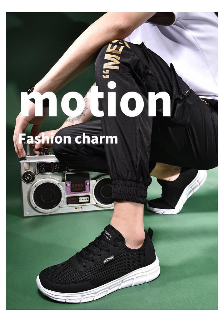 Men's Plus Size Ultra-light Flyknit Sneakers: 48 Yards, 437g, Breathable Casual Sports Shoes