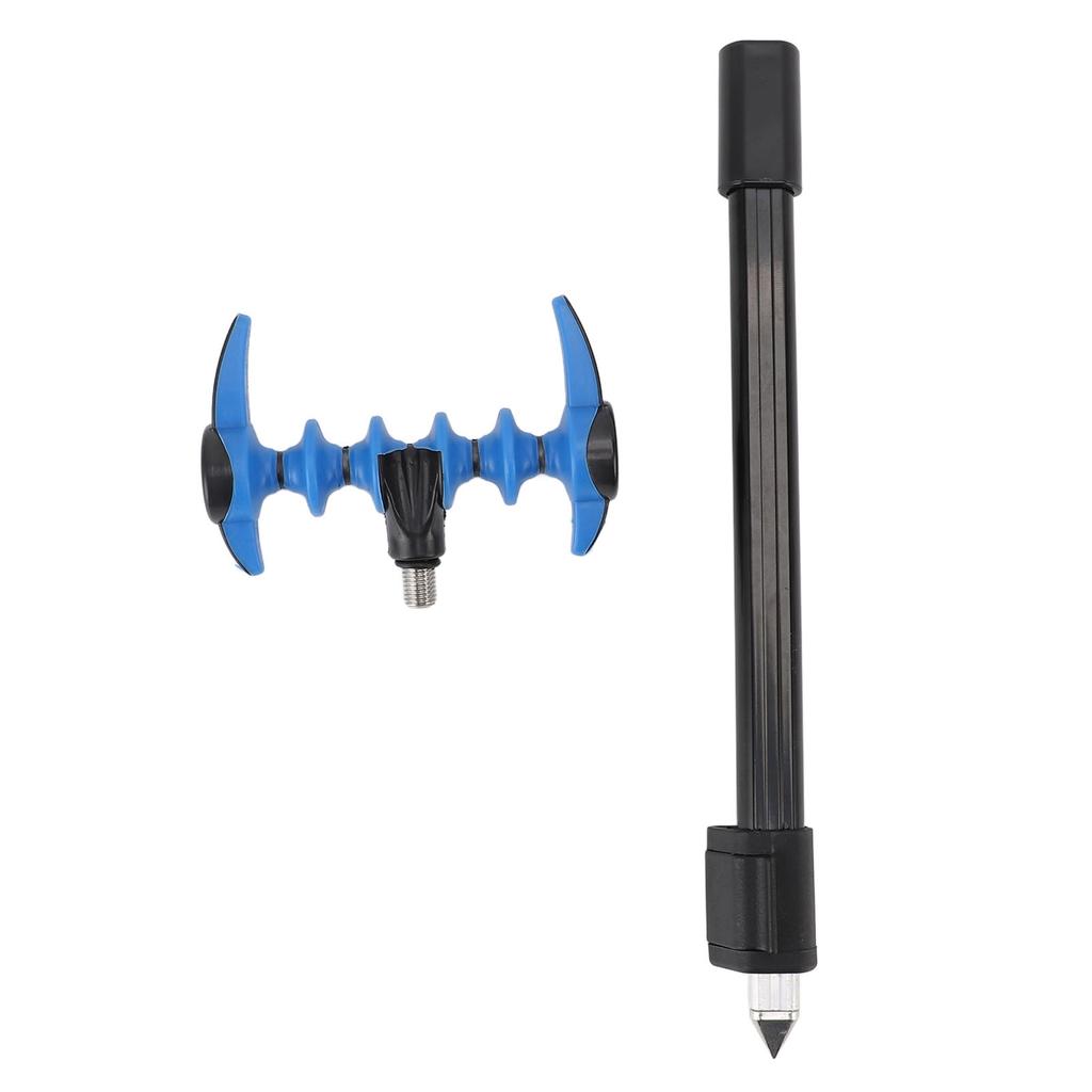 Angelrutenhalter-Set Hochfeste Angelrutenhalter Ständer mit dehnbarem Erdspieß