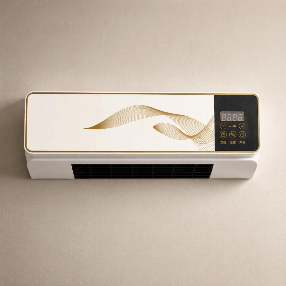 Timer Function Air Conditioner Fan Waterproof Space Heater Electric Heater Bathroom Use