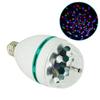 3W E27/B22 RGB Crystal Ball Rotating LED Stage Light Bulbs Disco Party Bulb Lamp