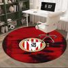 Psv Eindhoven Redesign Round Rug for Livingroom,Bedroom, Palyroom, Chair Rug, Area Rug, Circle Carpet, Large Size Fan Christmas Gift