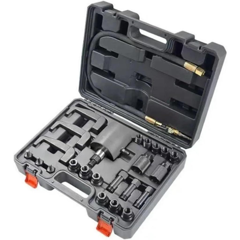 Diesel Injector Removal Puller Pneumatic Extractor Kit Car Tools Compatible with Delphi