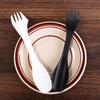 3 In 1 Utensils Plastic Spork Combo Travelling Gadget Cutlery Tableware Spoon Fork Cutter Travel Camping Hiking Picnic